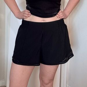 Lululemon high-rise Hotty hot shorts